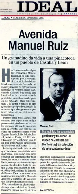 Avenida Manuel Ruiz (prensa)