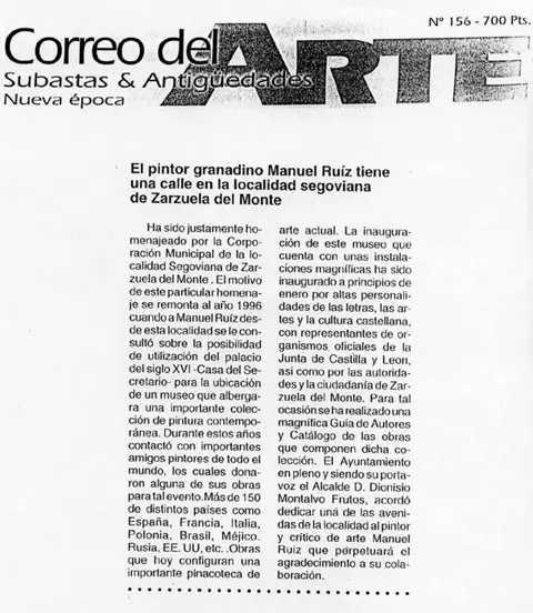 Revista Correo del Arte, Madrid