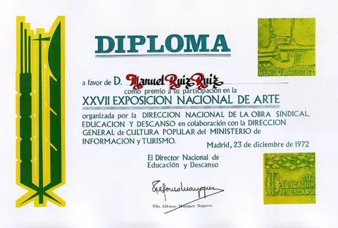 Títulos, diplomas y certificados